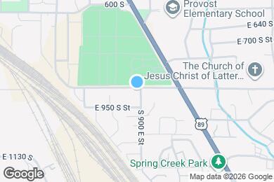 Map image of the property - 902 E 900 S