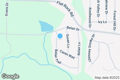 Map image of the property - 116 Belair Trail