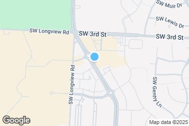Map image of the property - 445 SW Longview Blvd