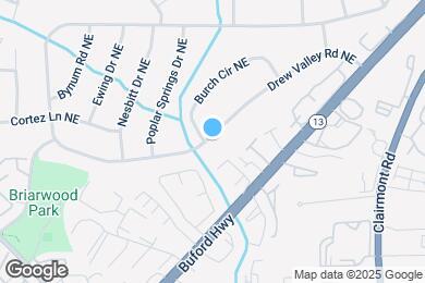 Map image of the property - 2138 Drew Valley Rd NE