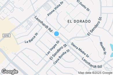 Map image of the property - 4735 El Vedado St