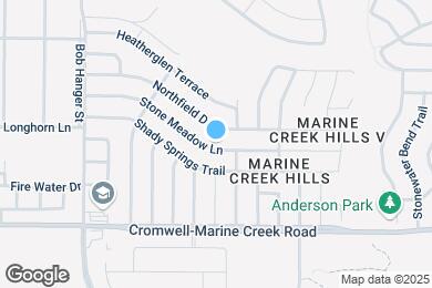 Map image of the property - 5536 Stone Meadow Ln