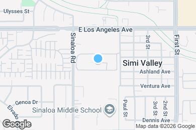 Map image of the property - 1772 Sinaloa Rd