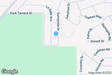 Map image of the property - 2918 Sunnyside Dr