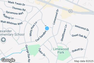 Map image of the property - 24 Carl Sandburg Dr