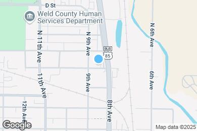 Map image of the property - 817 1st St