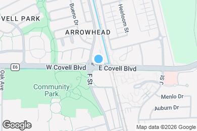 Map image of the property - 1 E Covell Blvd