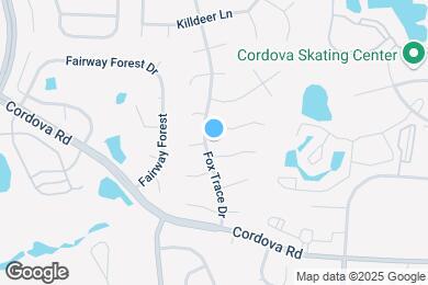 Map image of the property - 1330 Fox Trace Dr