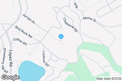 Map image of the property - 1163 Arroyo Dr