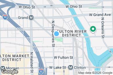 Map image of the property - 659 W Kinzie St