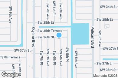 Map image of the property - 3604 SW 6th Ave