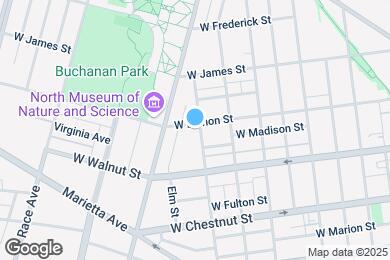 Map image of the property - 606 W Lemon St