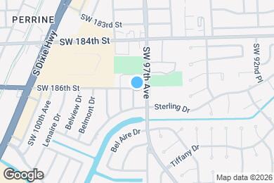 Map image of the property - 18601 SW 97th Ct