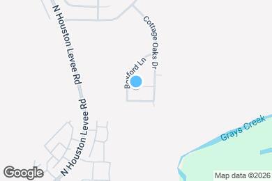 Map image of the property - 10219 Cottage Oaks Cove