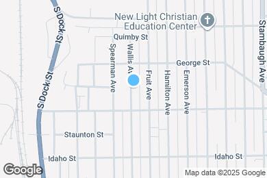 Map image of the property - 1127 Wallis Ave