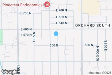 Map image of the property - 547 N 650 E