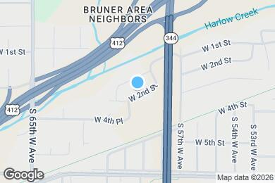 Map image of the property - 5763 W 2nd St