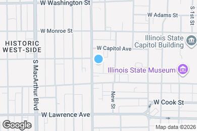 Map image of the property - 506 S Walnut St