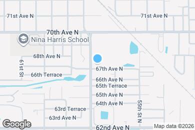 Map image of the property - 5697 67th Ave N
