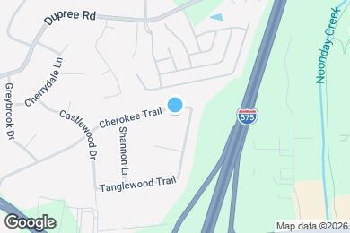 Map image of the property - 3010 Cherokee Trail