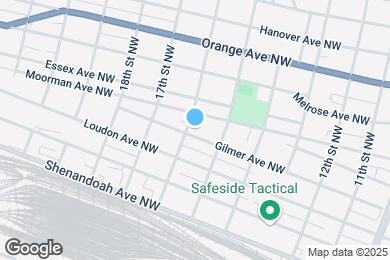 Map image of the property - 1527 Gilmer Ave NW