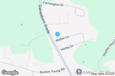 Map image of the property - 1593 Walter Ln