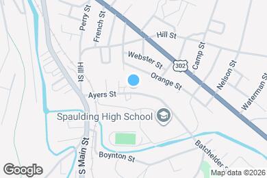 Map image of the property - 44 Ayers St