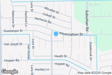 Map image of the property - 11235 Lemond Dr