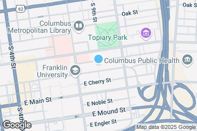 Map image of the property - 432 E Rich St