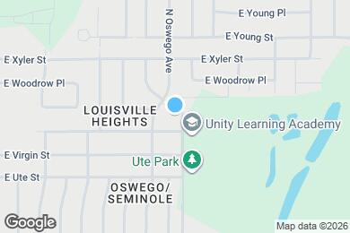 Map image of the property - 4014 E Woodrow Pl