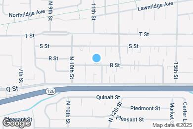 Map image of the property - 1136 R St