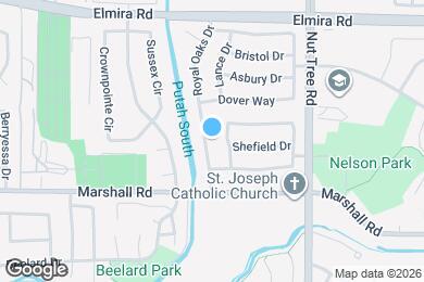 Map image of the property - 437 Royal Oaks Dr