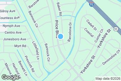 Map image of the property - 5863 Baker Rd