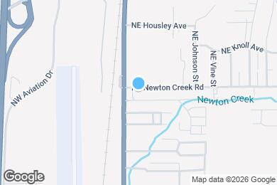 Map image of the property - 435 NE Newton Creek Rd