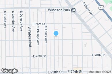 Map image of the property - 7653 S Kingston Ave