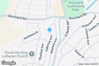 Map image of the property - 77 Fallbrook Ave