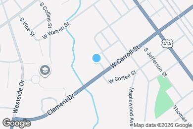 Map image of the property - 506 Reavis St