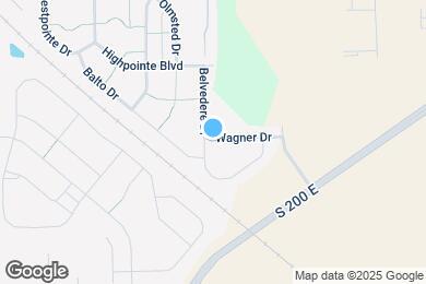 Map image of the property - 1002 Belvedere Dr
