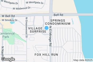 Map image of the property - 12350 W Bola Dr