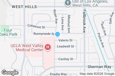 Map image of the property - 22947 Valerio St