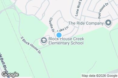 Map image of the property - 700 House Creek Dr
