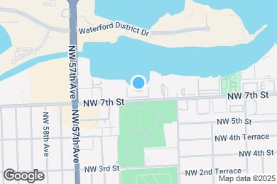 Map image of the property - 5501 NW 7th St