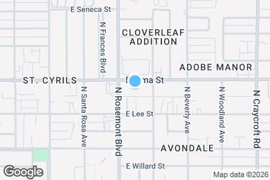 Map image of the property - 5128 E Pima St