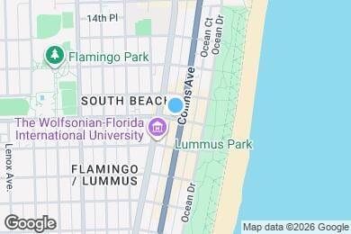 Map image of the property - 1036 Ocean Dr