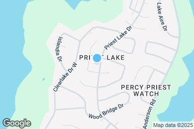 Map image of the property - 3798 Priest Lake Dr