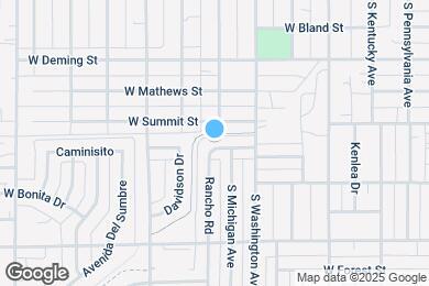 Map image of the property - 1013 Rancho Rd