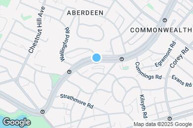 Map image of the property - 1762 Commonwealth Avenue