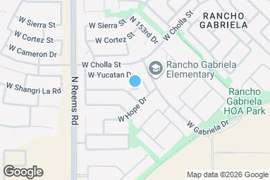 Map image of the property - 15378 W Shangri La Rd