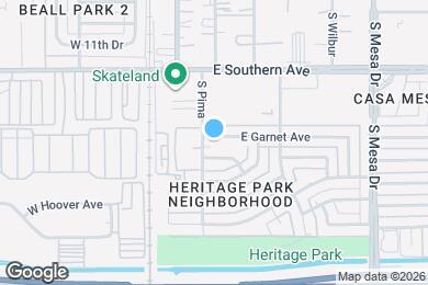 Map image of the property - 113 E Garnet Ave