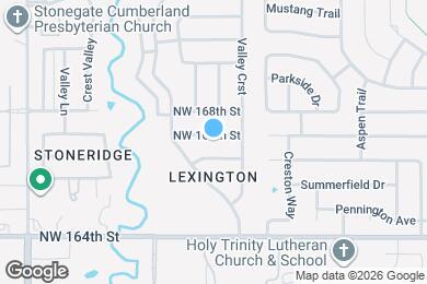 Map image of the property - 516 NW 167th St